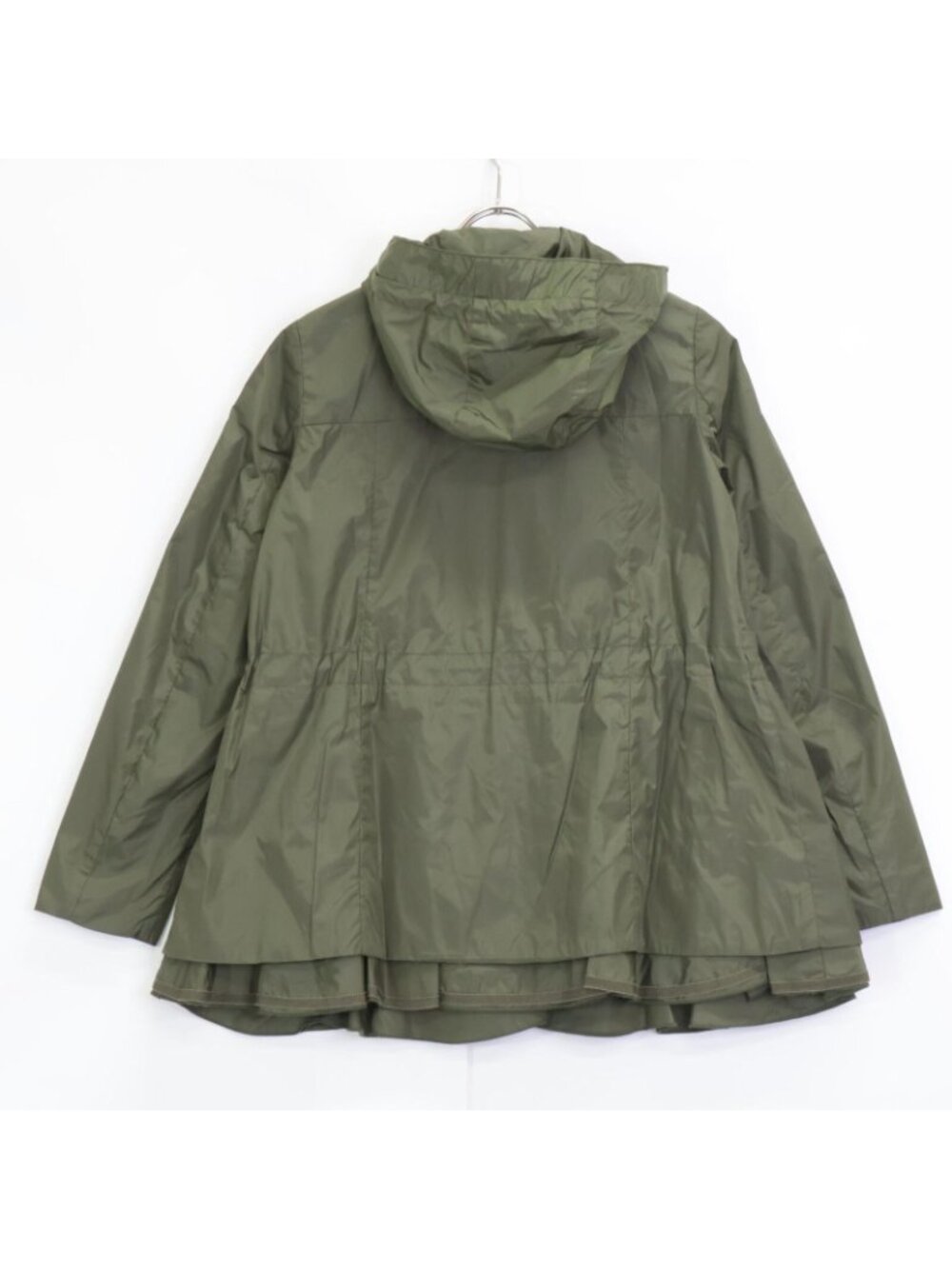 Moncler Green Limbert Nylon Hooded Jacket Spring Coat OO - Picture 2 of 11